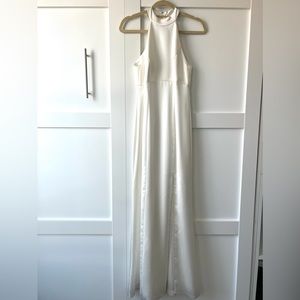 Amsale Jacinda Satin Bridesmaid Dress